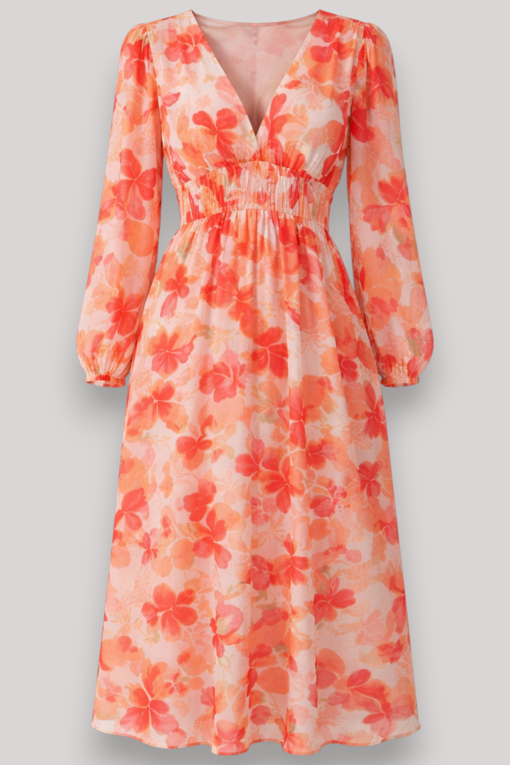 The Bohemian Women's Deep V Maxi Dress