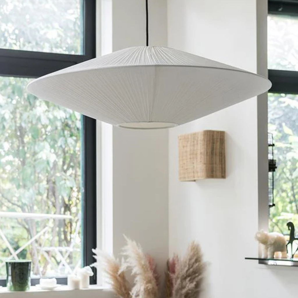 The Shirova Japanese Fabric Pendant Light