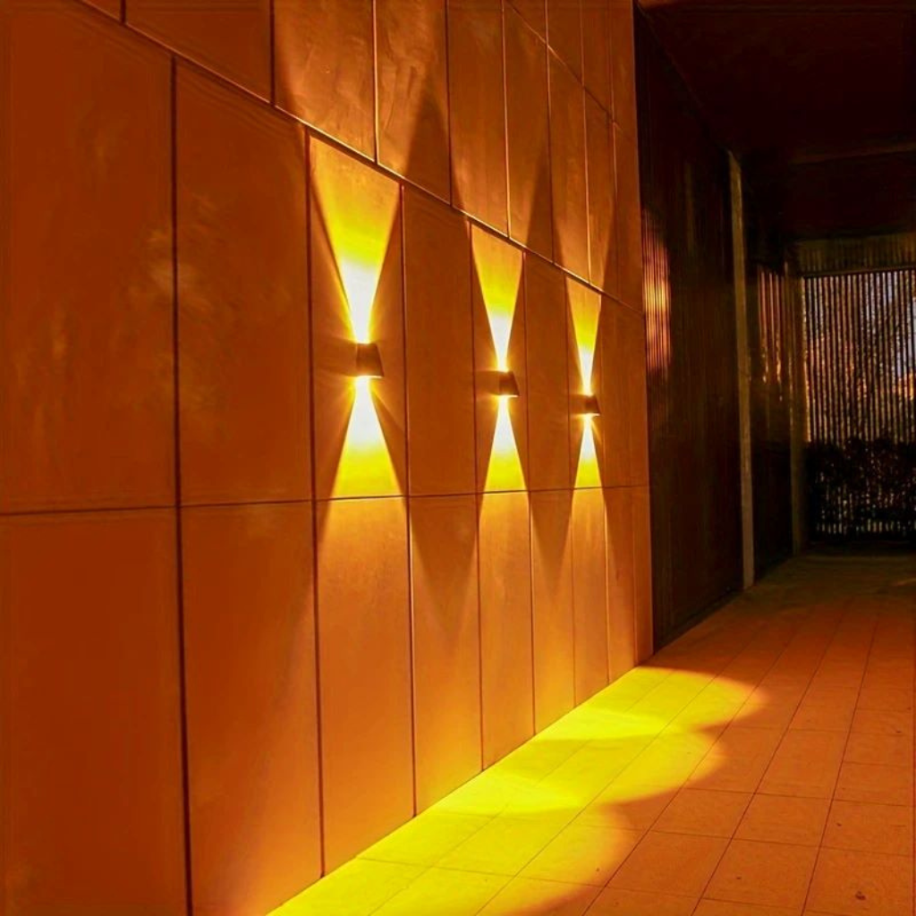 The Solaras Waterproof Solar Wall Light