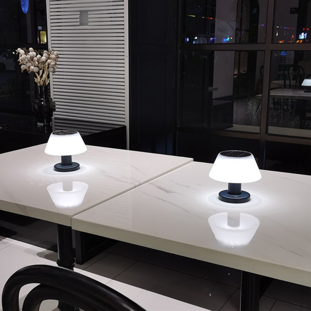 The Solora Waterproof Solar Table Lamp
