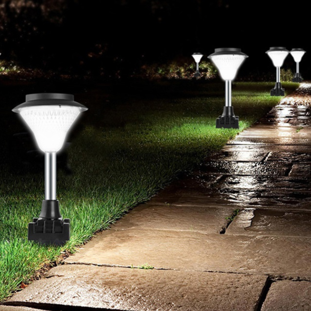 The Solera Waterproof Solar LED Lawn Light