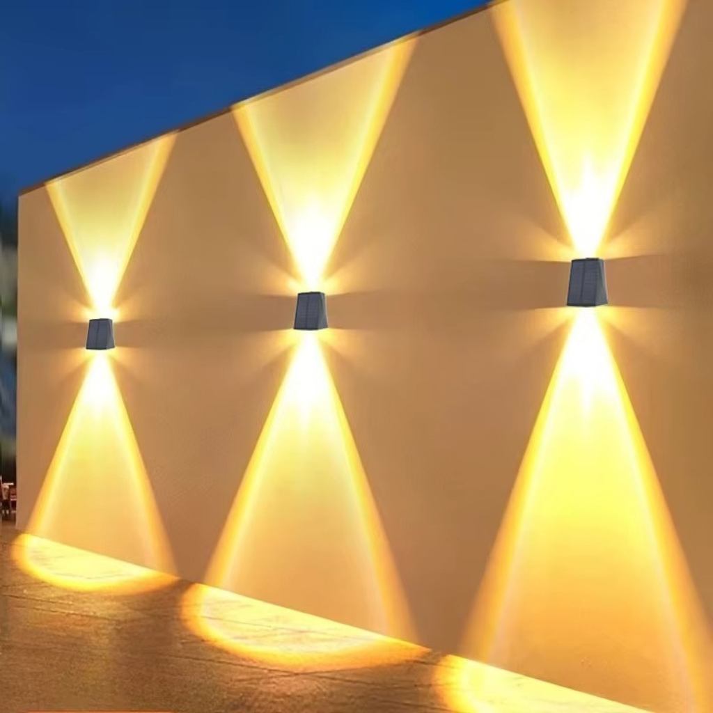 The Solara Waterproof Solar Wall Light