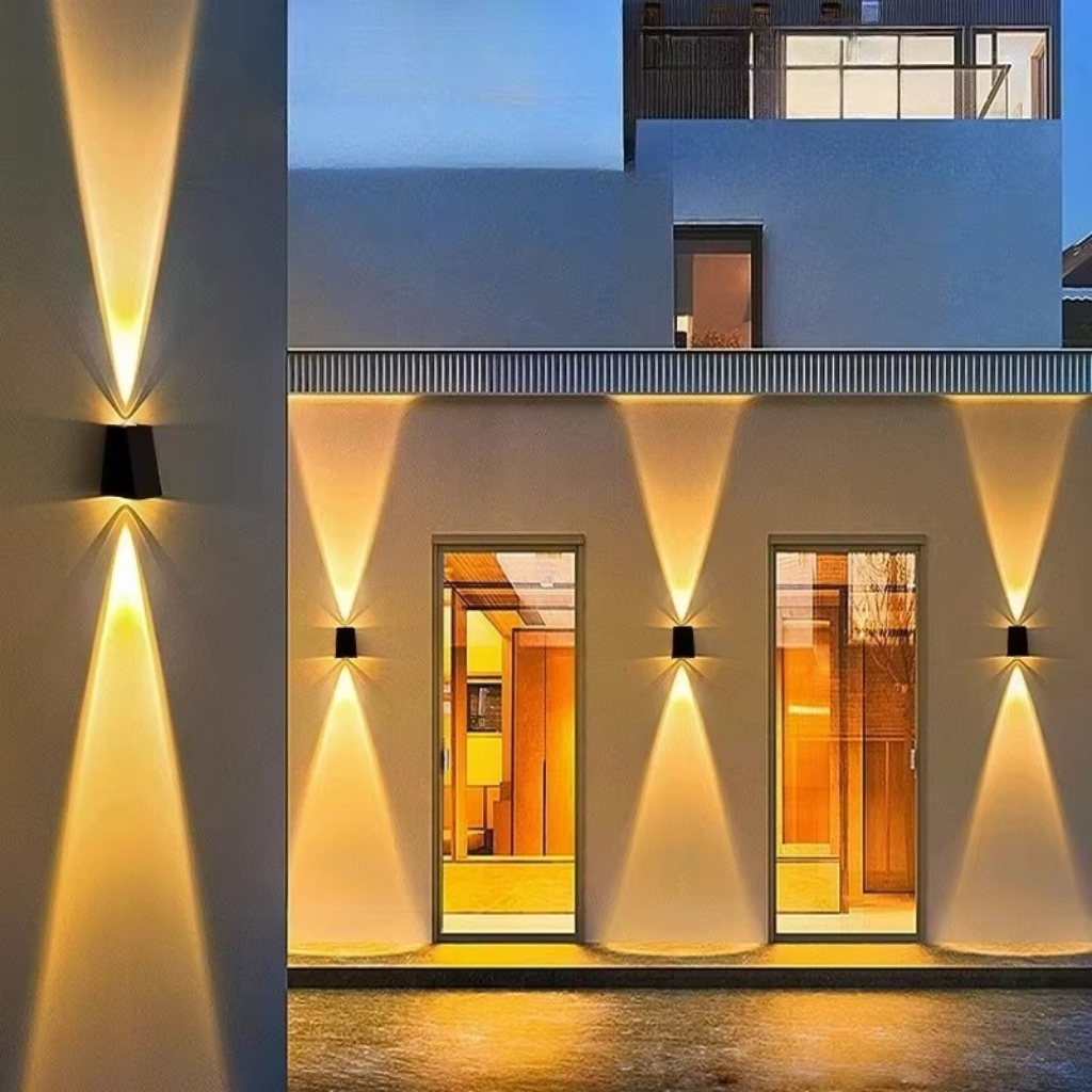 The Solara Waterproof Solar Wall Light