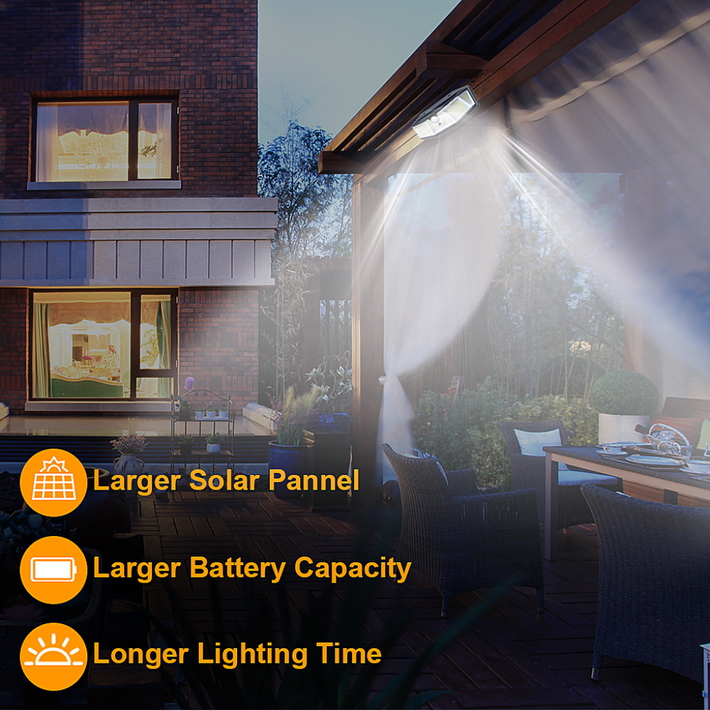 The Solara Motion Sensor Solar LED Light