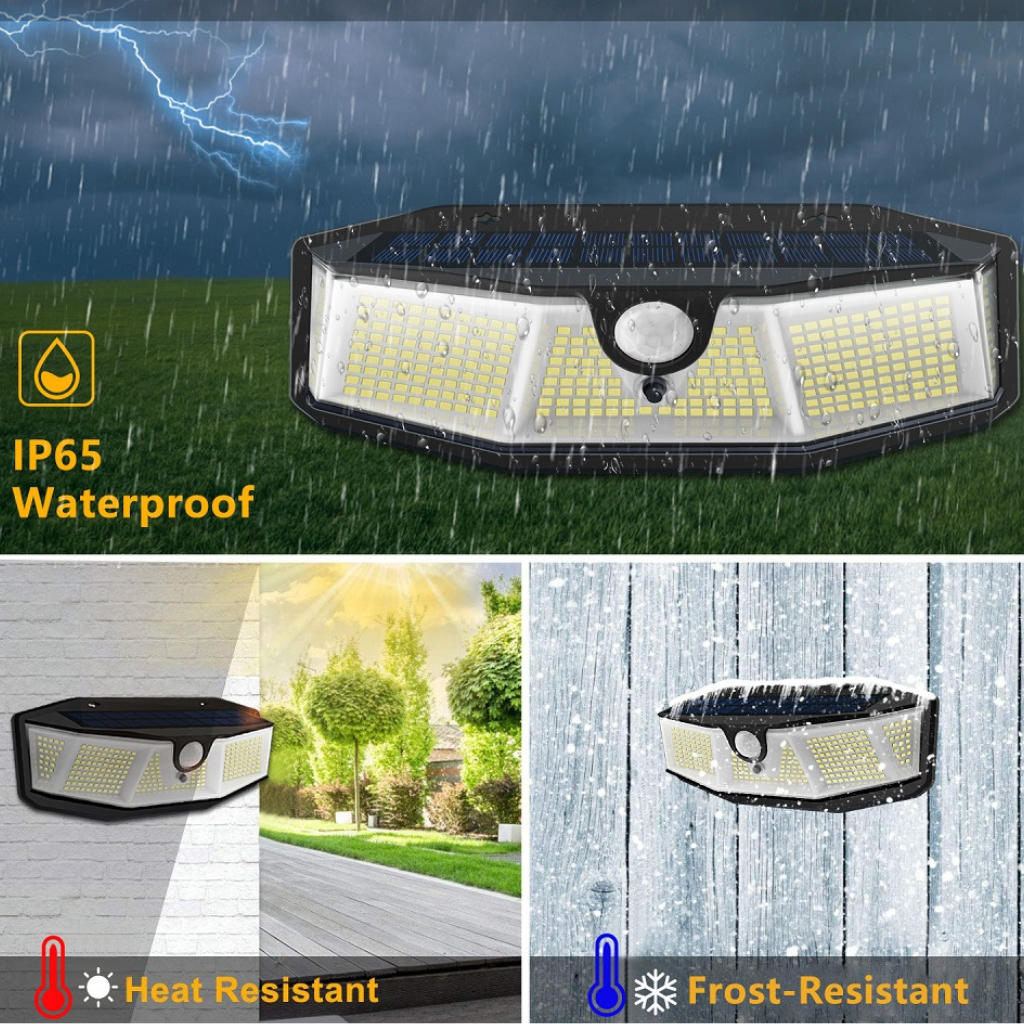 The Solara Motion Sensor Solar LED Light