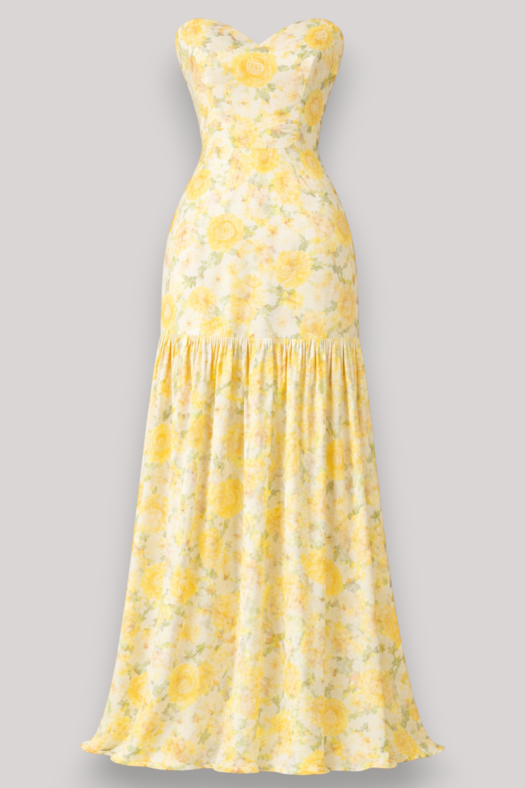 The Solenne Off Shoulder Boho Floral Maxi Dress Open Back Summer Wedding Party Style