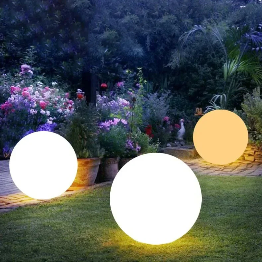 The Solisphere Waterproof Solar Ball LED Mood Light