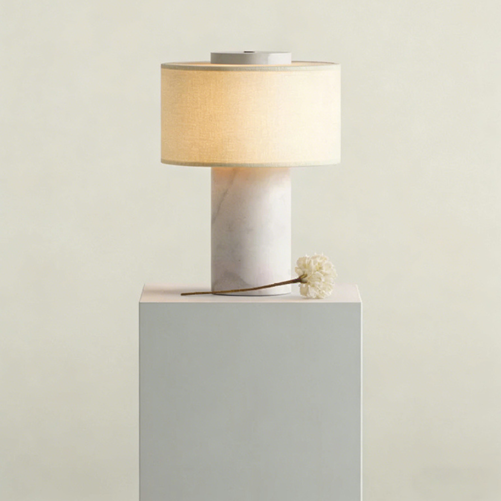 The Solmara Stone USB LED Table Lamp