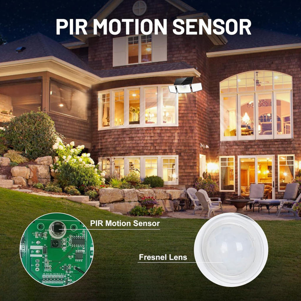 The Solvex LED Waterproof Solar Motion Sensor Light