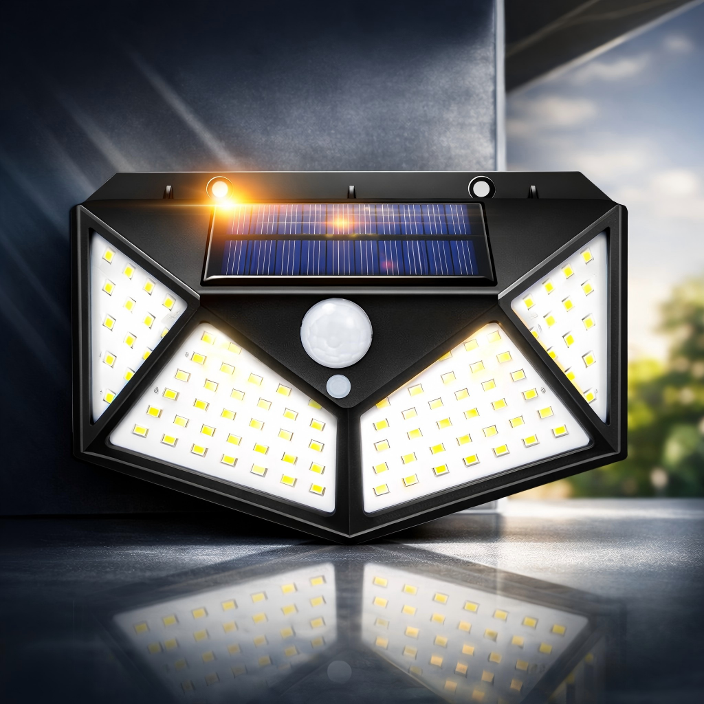 The Solvex Solar LED Motion Sensor Wall Light