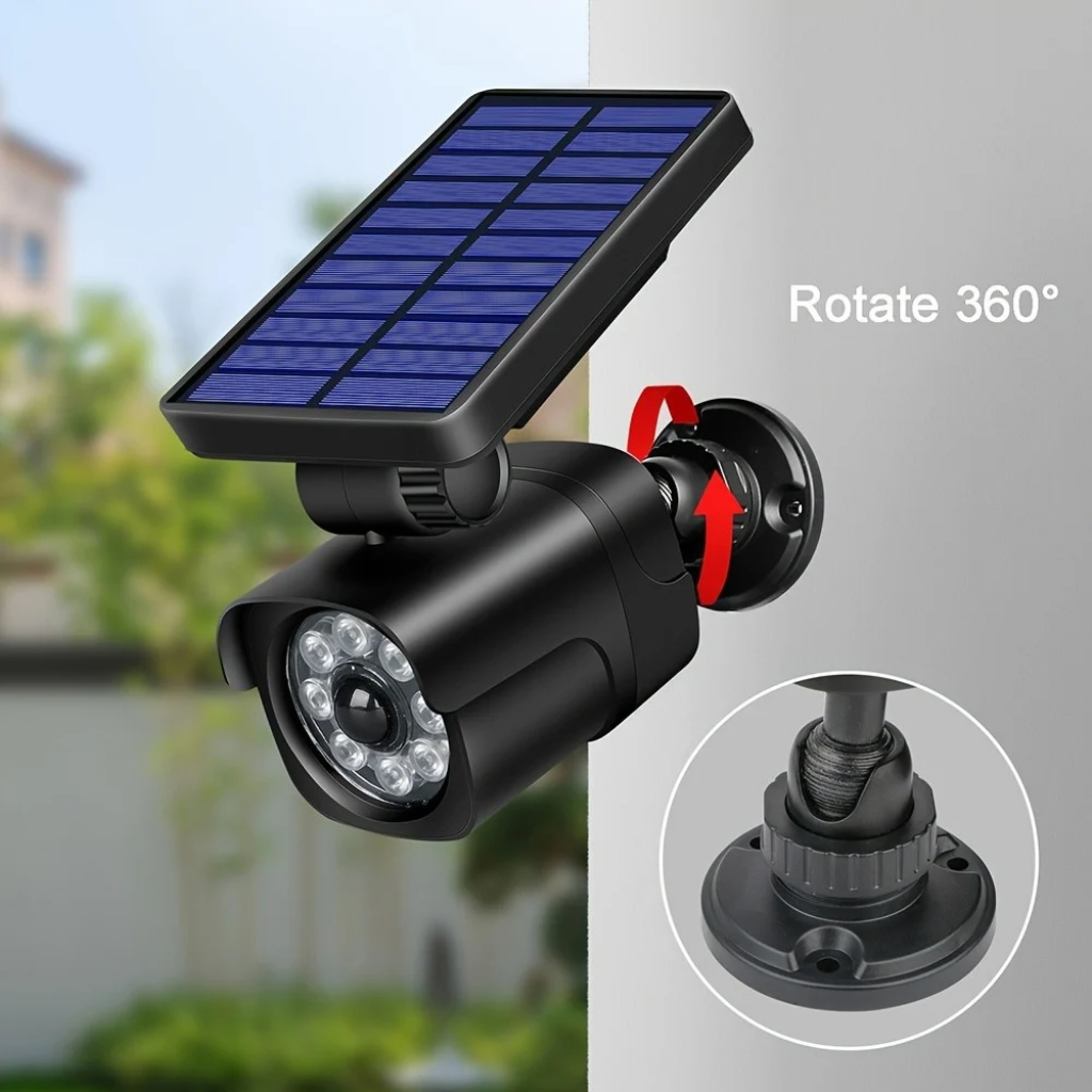 The Solvexa Solar PIR Motion Sensor Security Dummy Camera Light