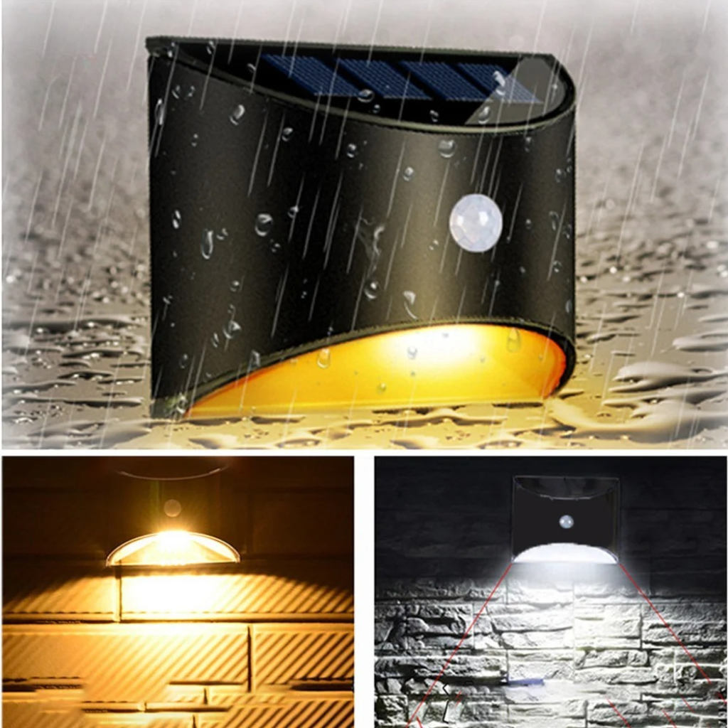 The Solviera Solar Motion Sensor LED Wall Light