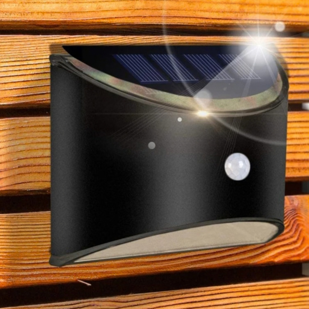 The Solviera Solar Motion Sensor LED Wall Light