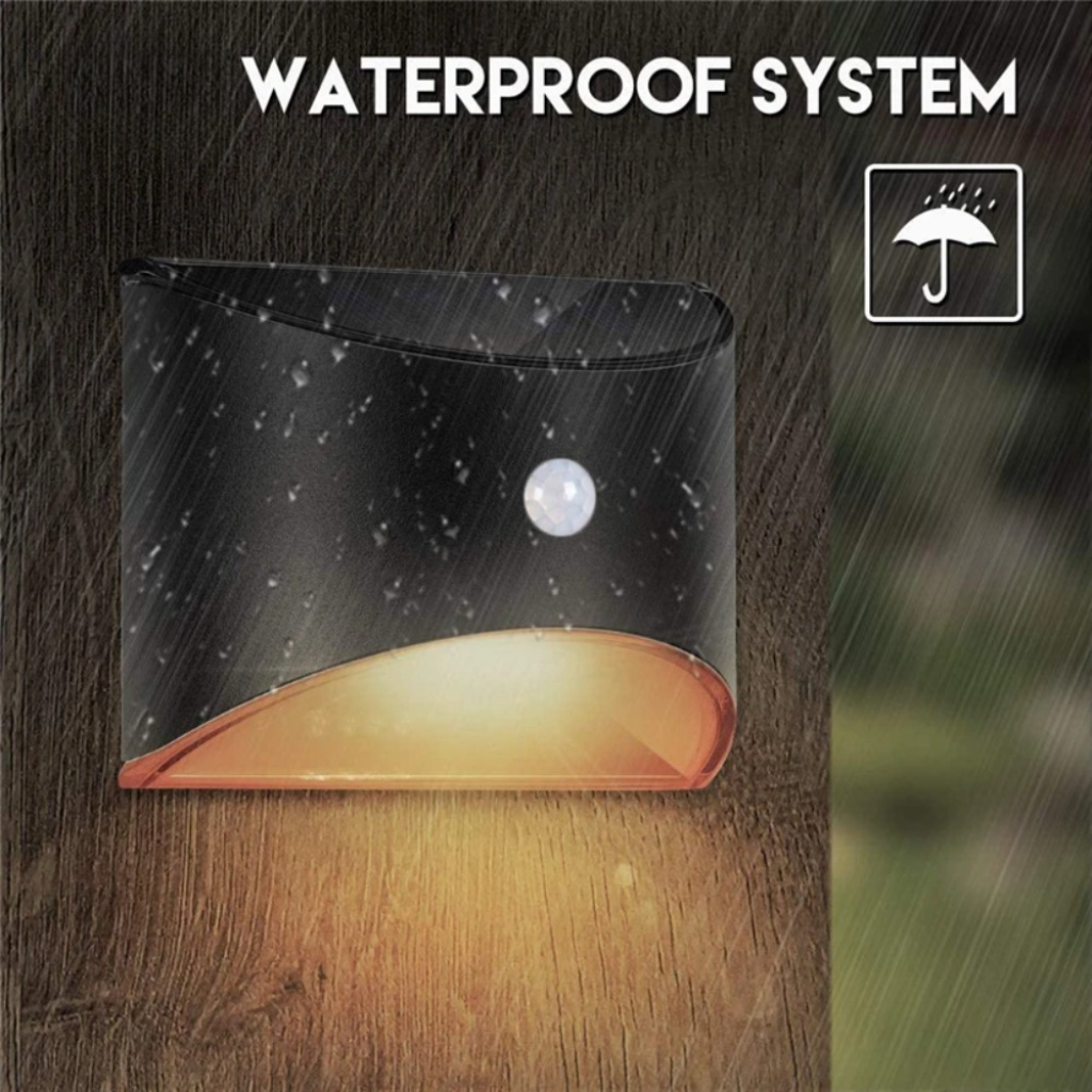 The Solviera Solar Motion Sensor LED Wall Light