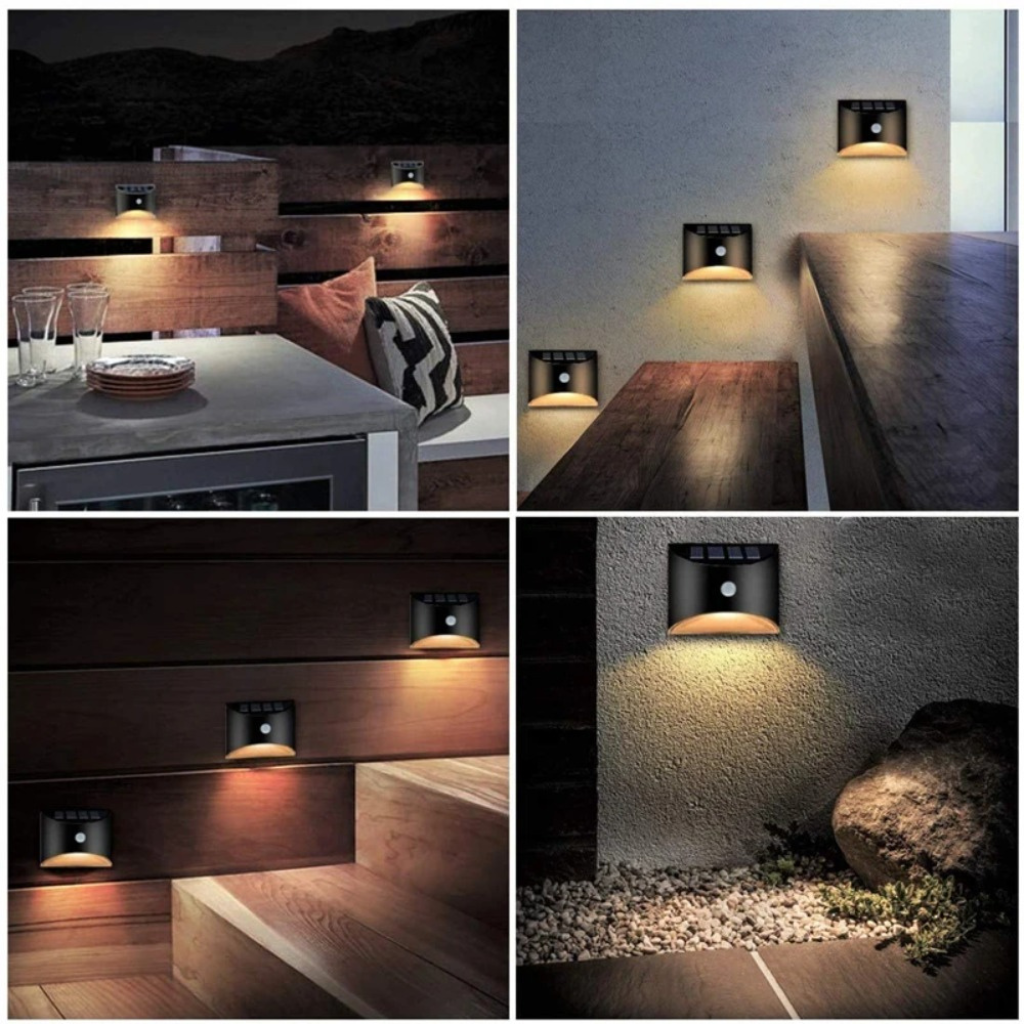 The Solviera Solar Motion Sensor LED Wall Light