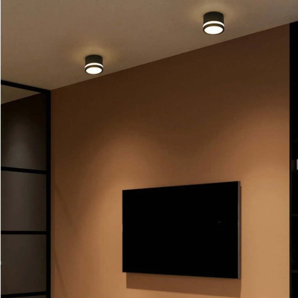 The Solvire Round LED Dimmable Down Ceiling Light