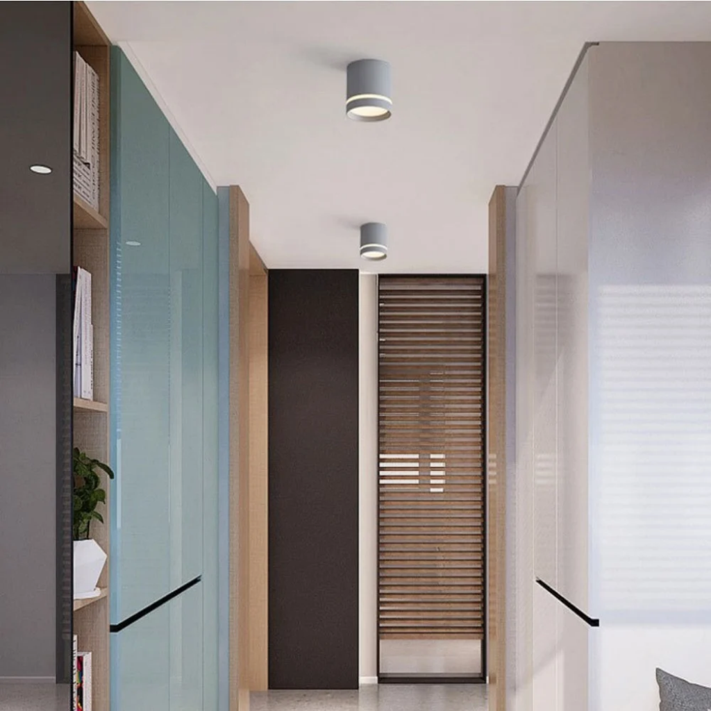 The Solvire Round LED Dimmable Down Ceiling Light