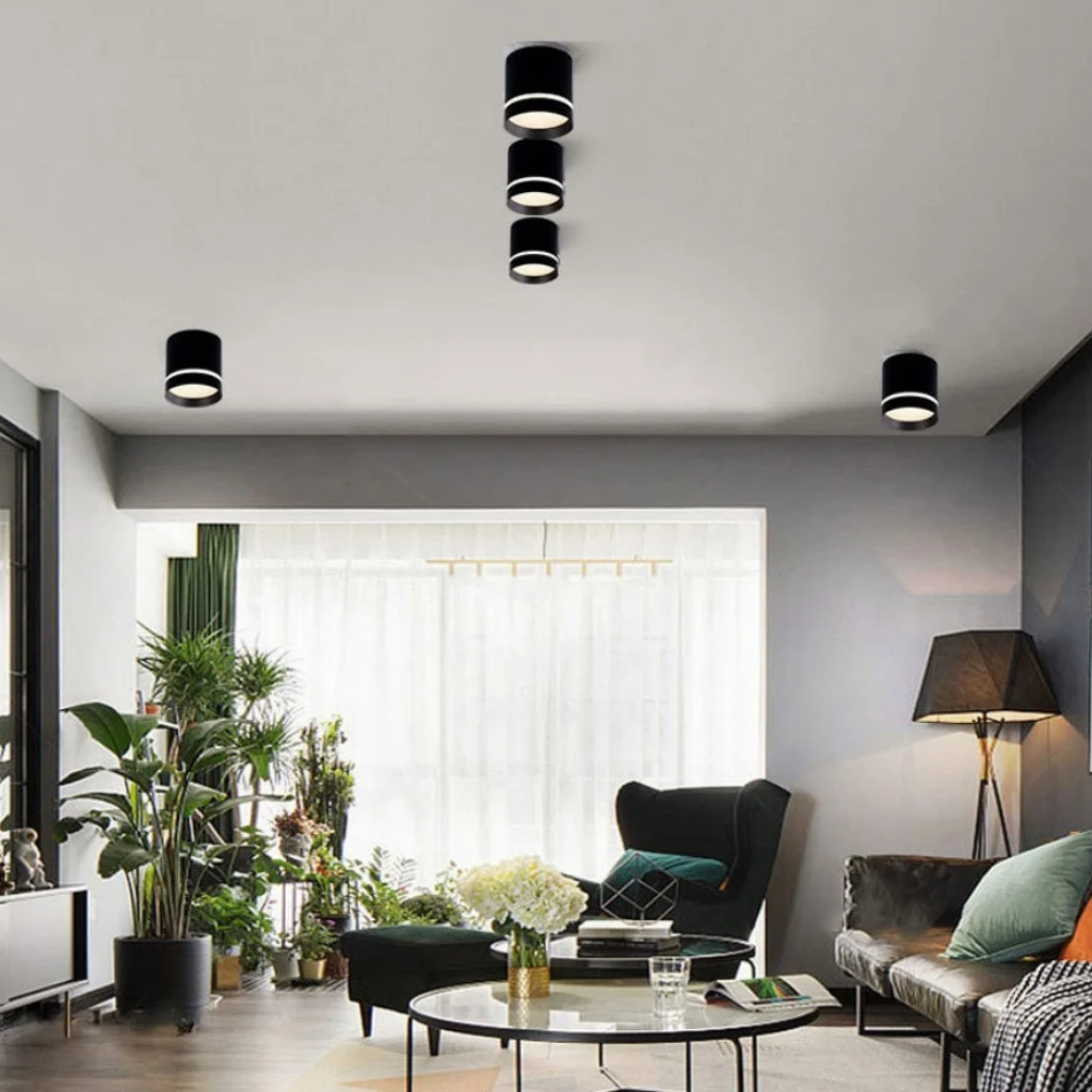 The Solvire Round LED Dimmable Down Ceiling Light
