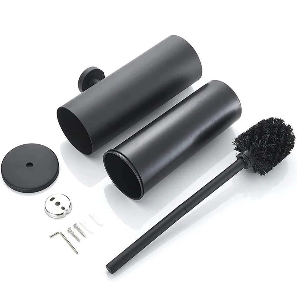 The Steelix Stainless Steel Toilet Brush Bathroom Set