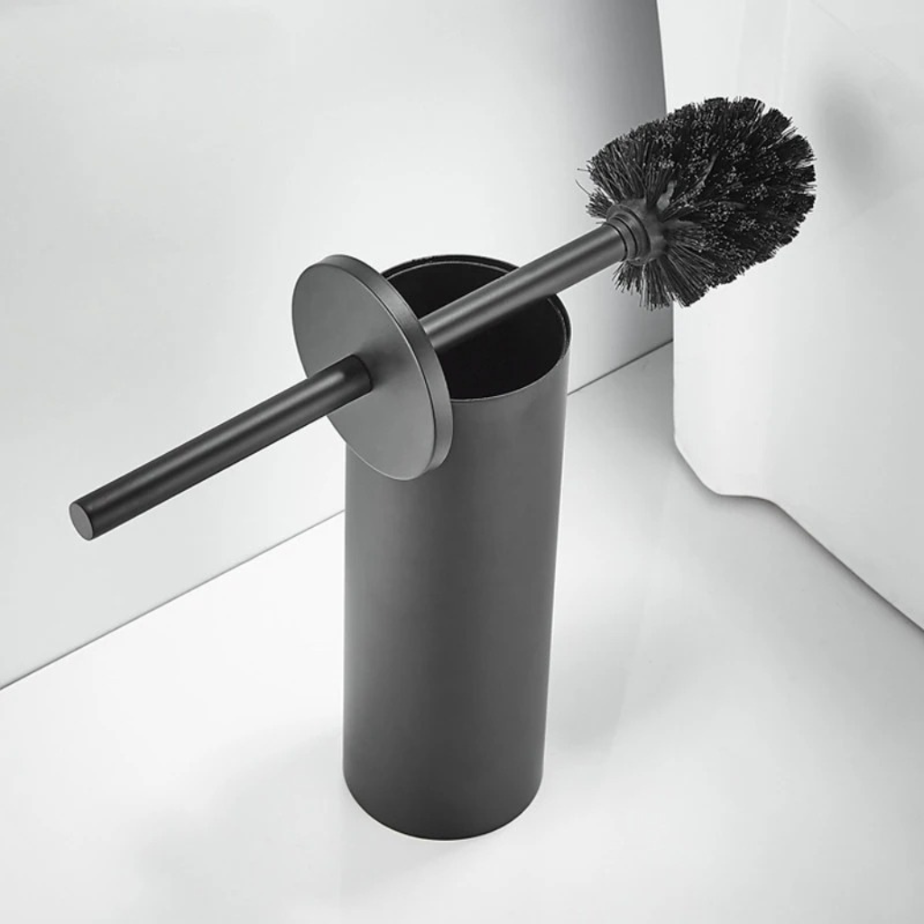 The Steelix Stainless Steel Toilet Brush Bathroom Set
