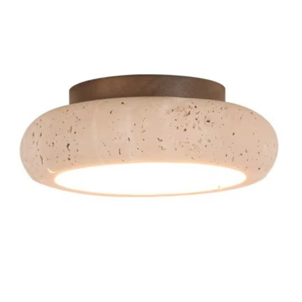 The Stonix Stone Round LED Ceiling Light