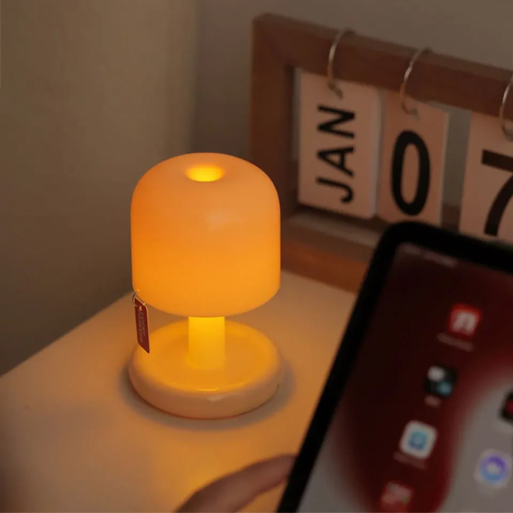 The Sunmora USB Rechargeable Mushroom Night Lamp