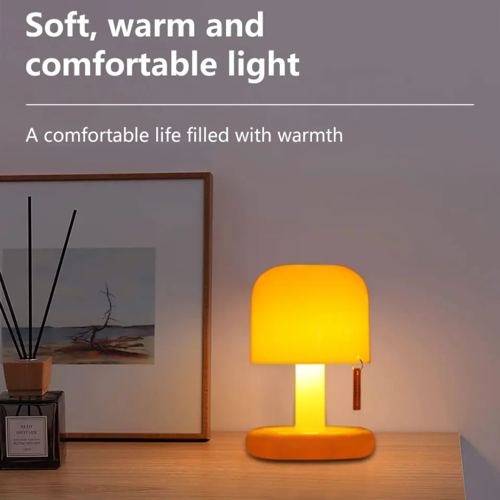 The Sunmora USB Rechargeable Mushroom Night Lamp