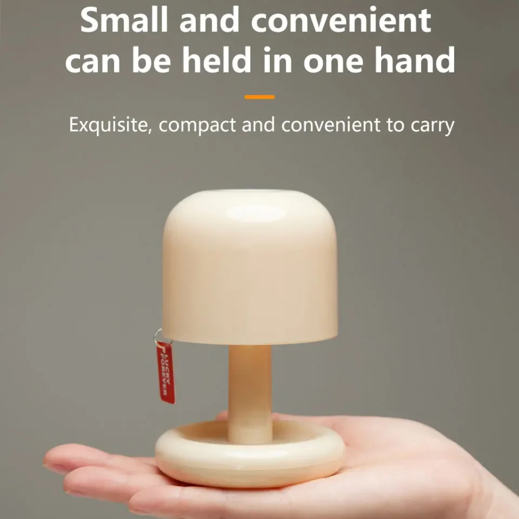 The Sunmora USB Rechargeable Mushroom Night Lamp