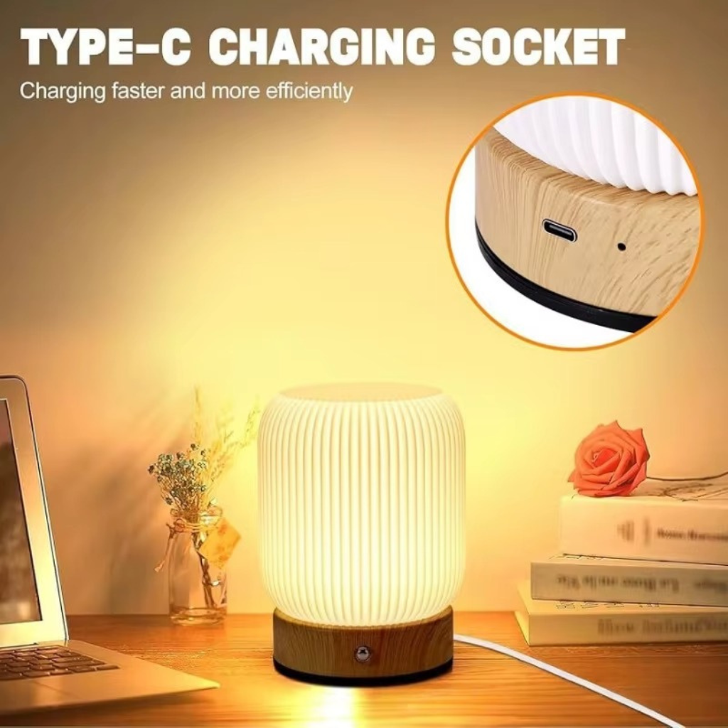 The Tactora Rechargeable 3 Colour Dimming Night Light