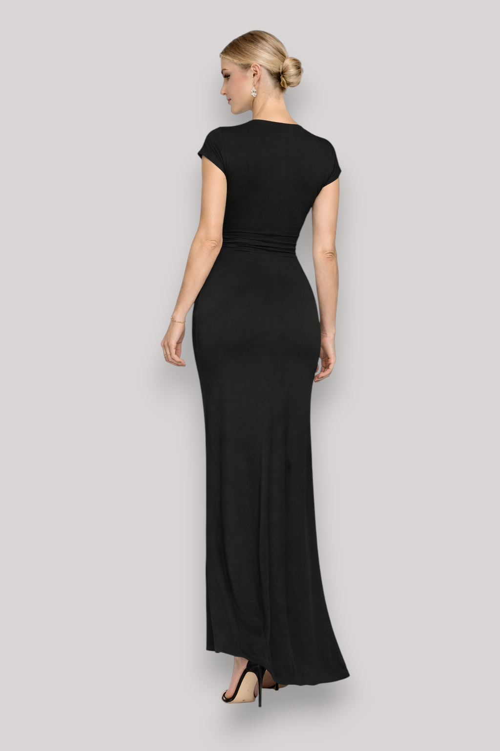 The Tahlia Women's Twisted Waist Midi Dress