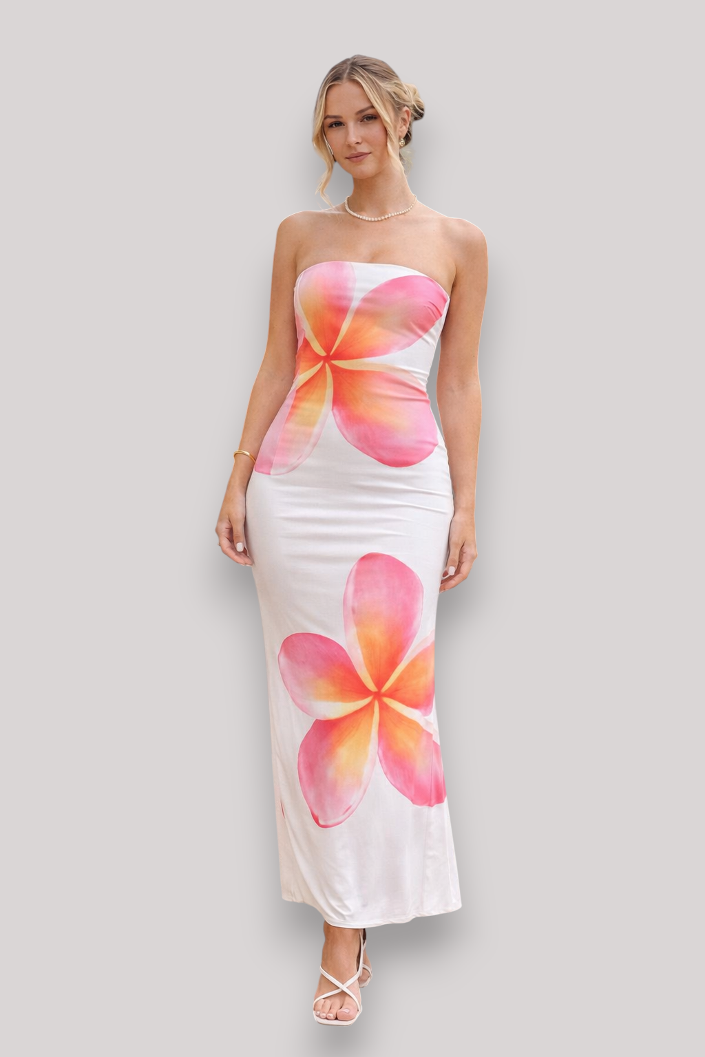 The Talia Women's Butterfly Print Bodycon Midi Dress