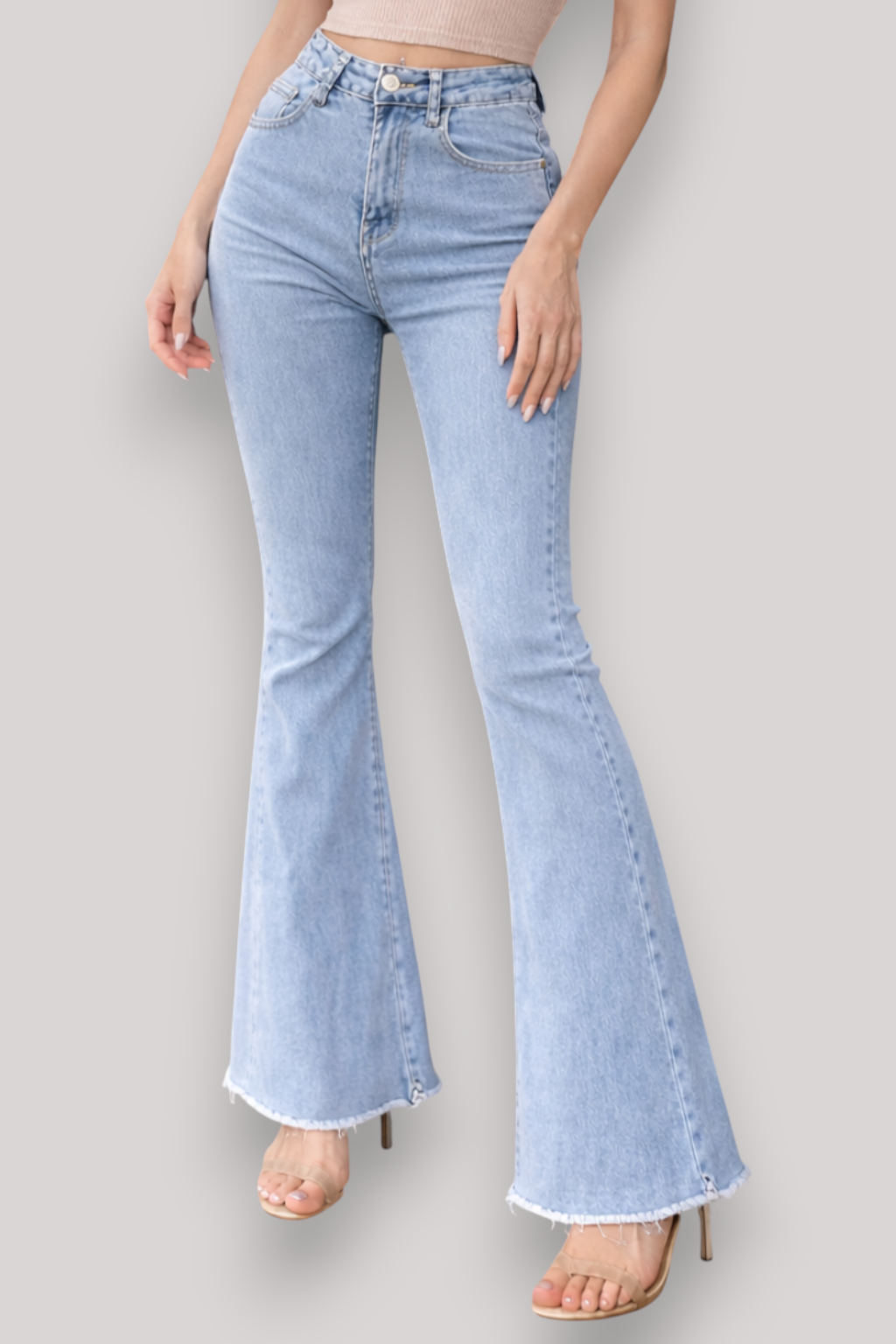 The Tallulah Women's High Waist Flare Jeans
