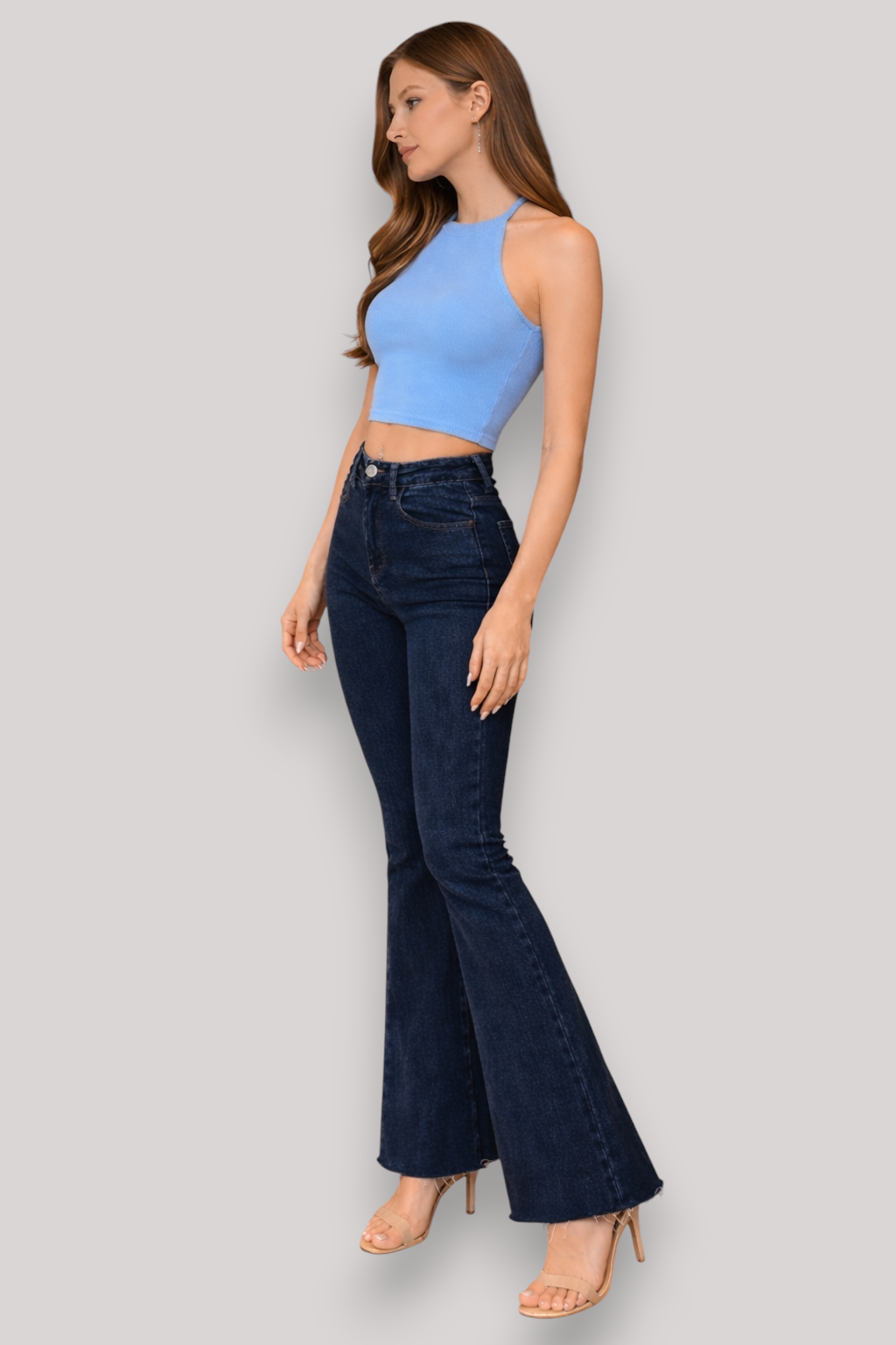 The Tallulah Women's High Waist Flare Jeans