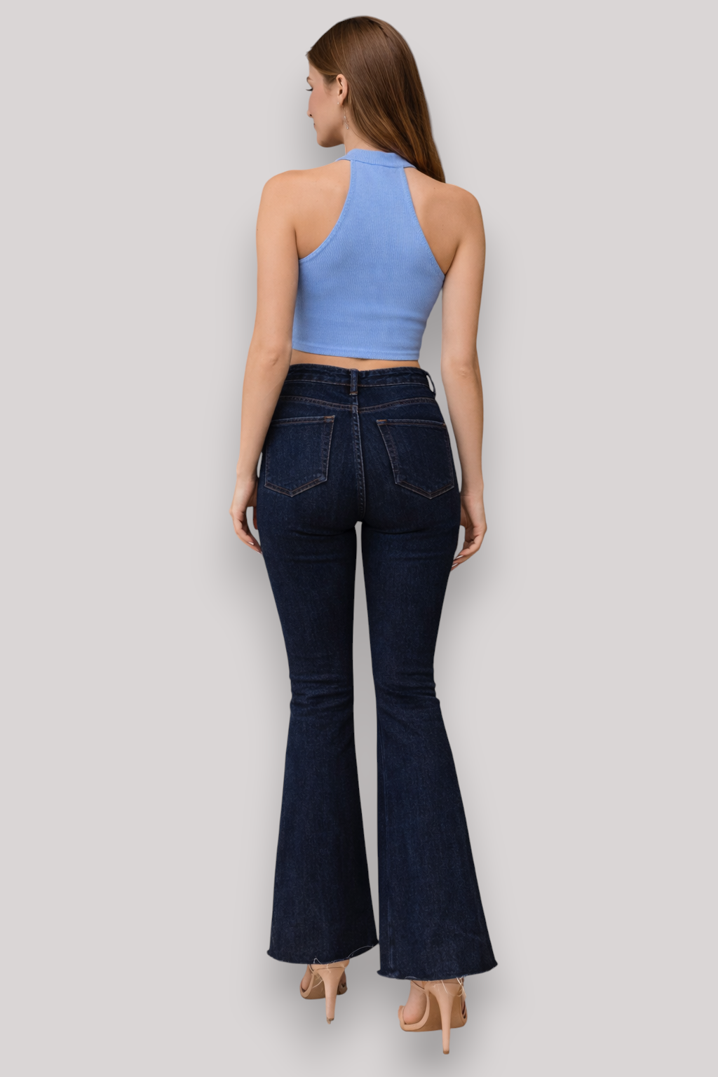 The Tallulah Women's High Waist Flare Jeans