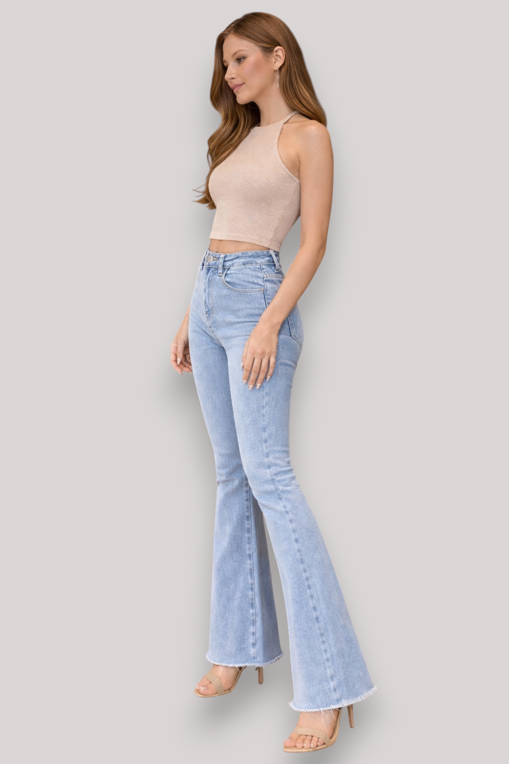 The Tallulah Women's High Waist Flare Jeans