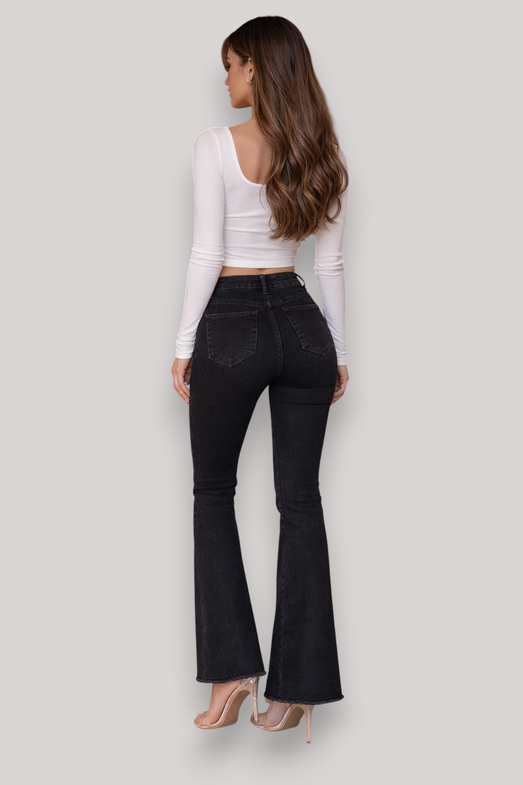 The Tallulah Women's High Waist Flare Jeans
