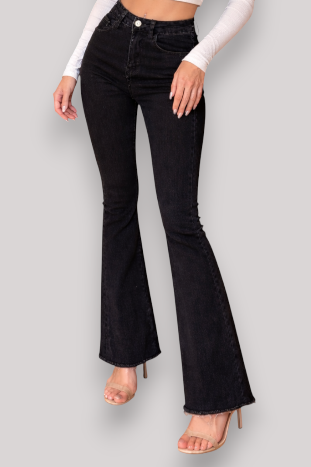 The Tallulah Women's High Waist Flare Jeans