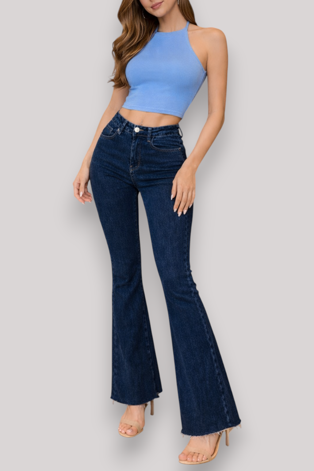 The Tallulah Women's High Waist Flare Jeans