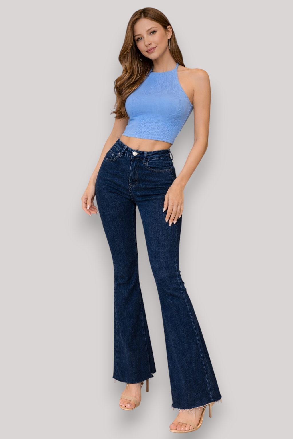 The Tallulah Women's High Waist Flare Jeans