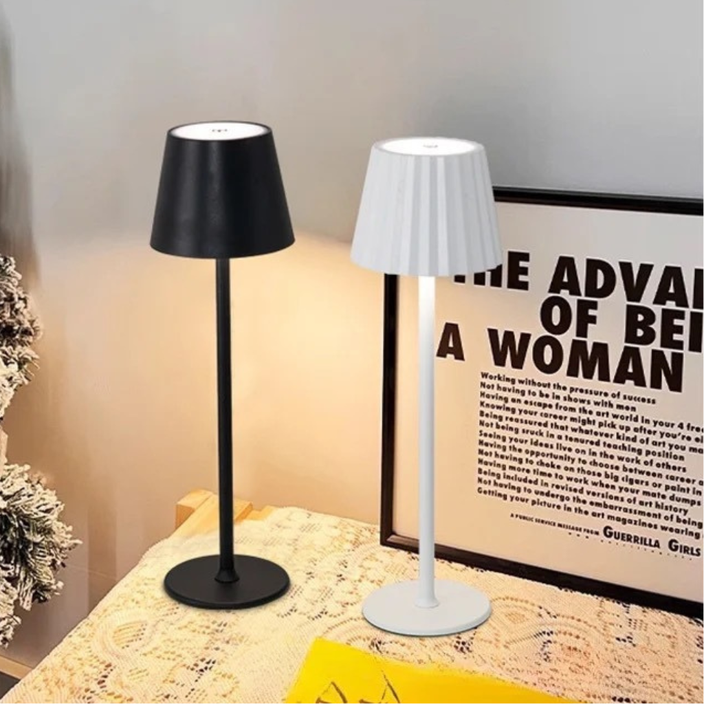 The Tavelle Retro USB Rechargeable Touch LED Table Lamp