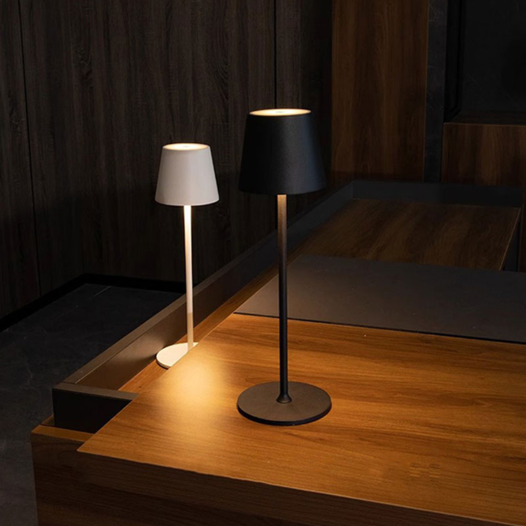The Tavelle Retro USB Rechargeable Touch LED Table Lamp