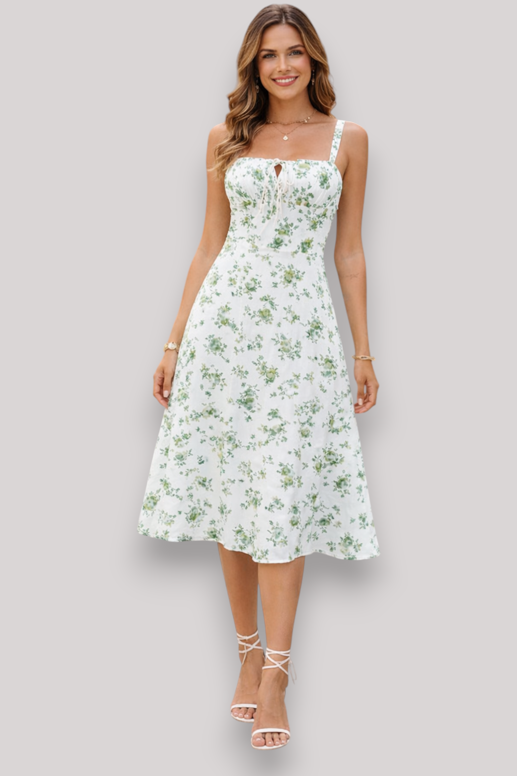 The Thalia Women's Elegant Backless Midi Dress