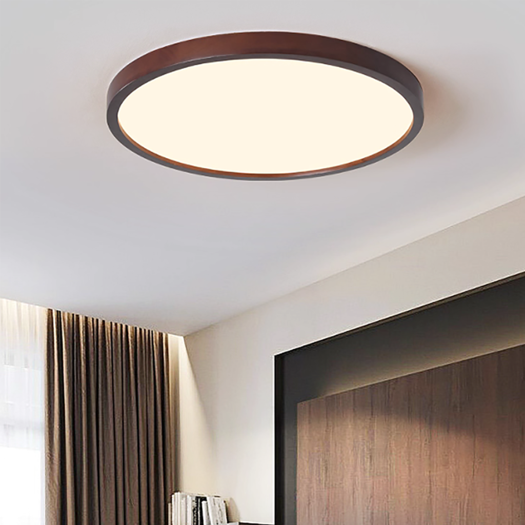 The Timbera Nordic Wooden LED Ceiling Light