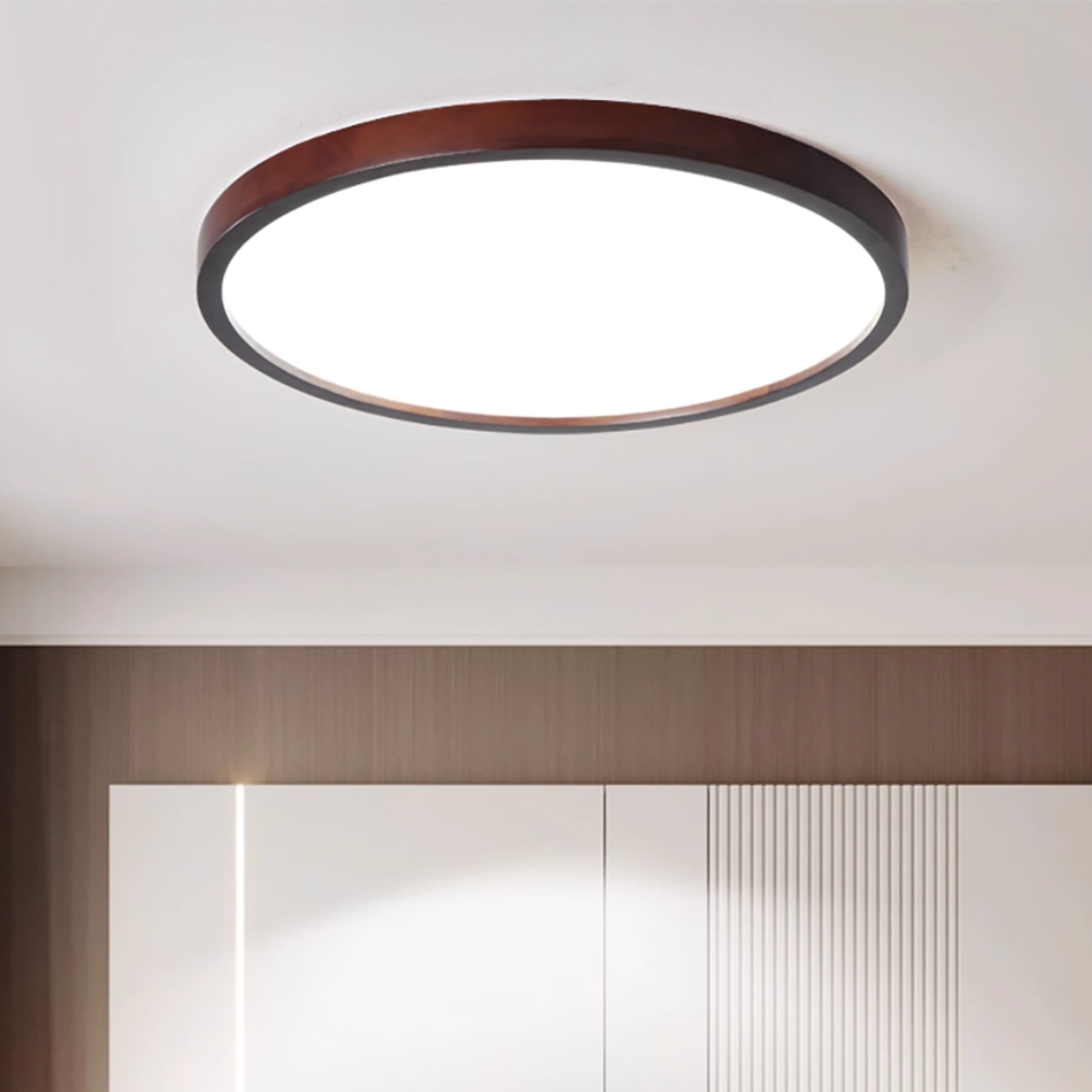 The Timbera Nordic Wooden LED Ceiling Light