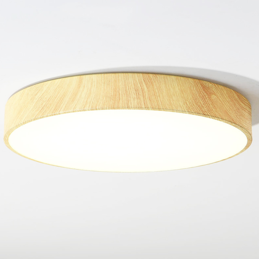 The Timbera Nordic Wooden LED Ceiling Light