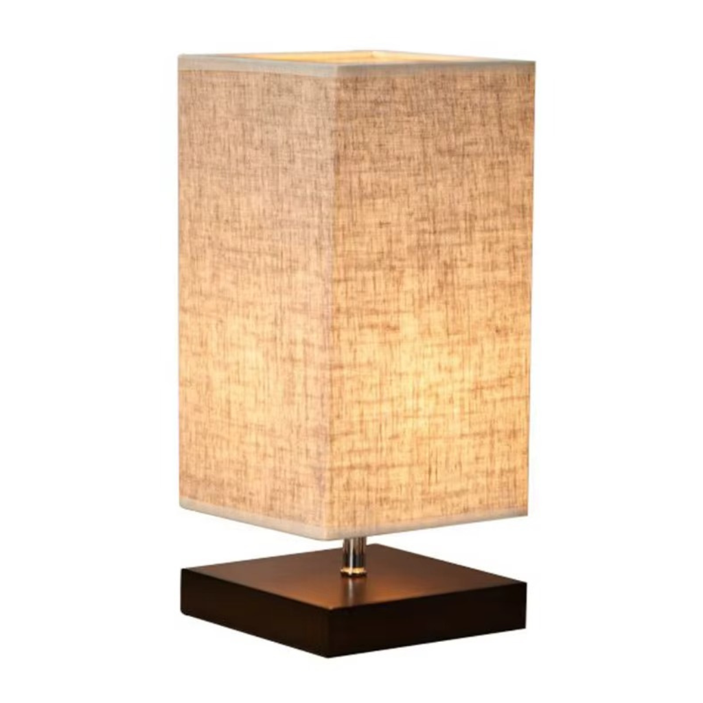 The Timbera Wooden Japanese Style Table Lamp