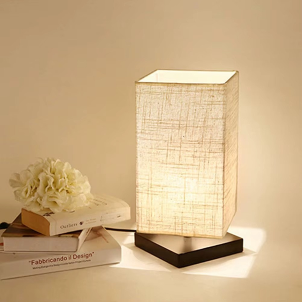 The Timbera Wooden Japanese Style Table Lamp