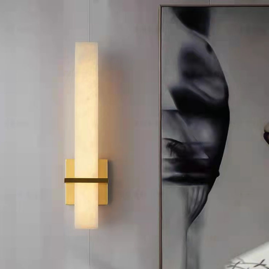The Travelle Sconce Marble Wall Light