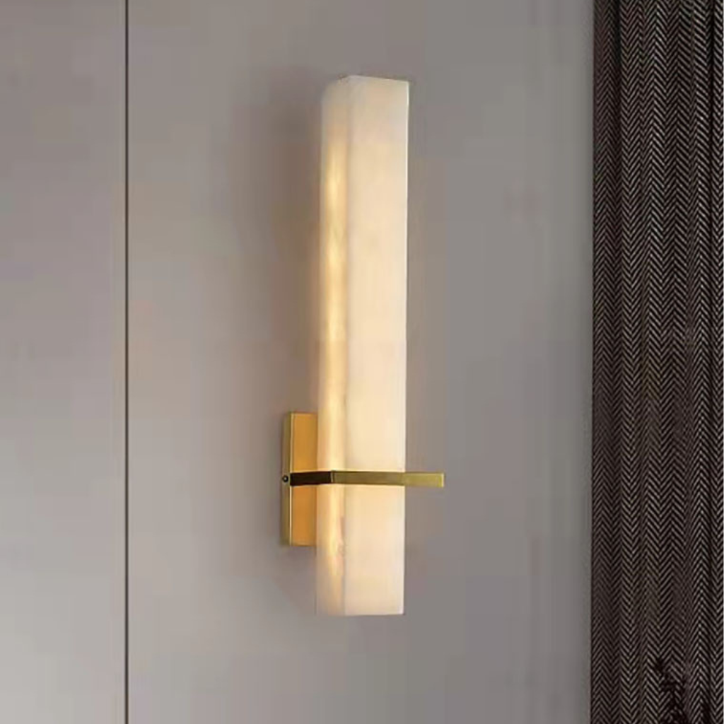 The Travelle Sconce Marble Wall Light
