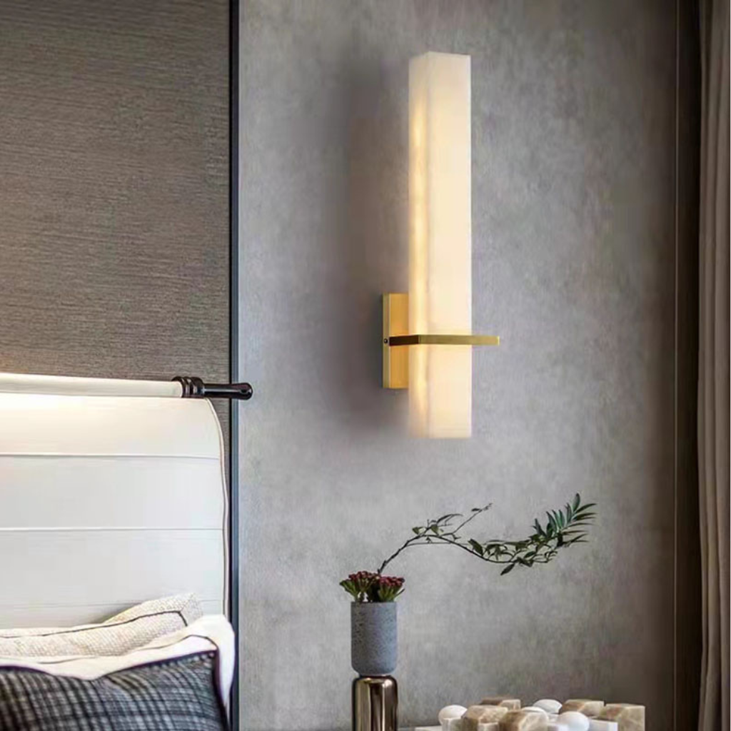 The Travelle Sconce Marble Wall Light